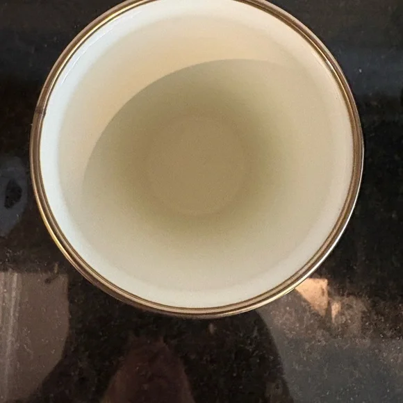 Mackenzie Childs Buttercup Cup /Small Vase in Mint Condition RARE - Picture 5 of 7